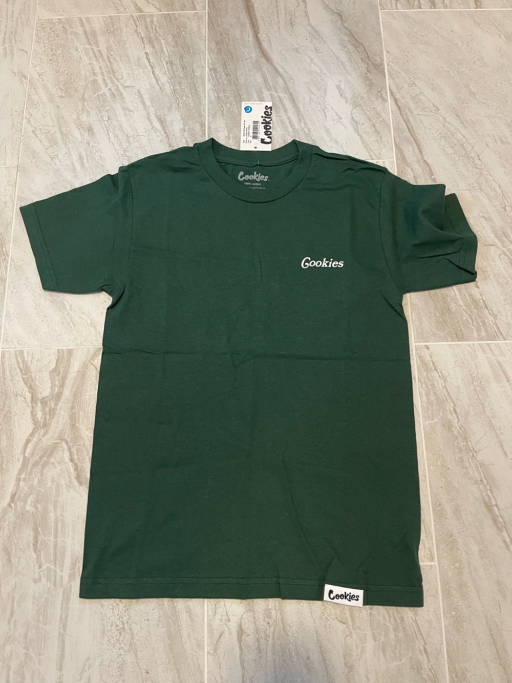 Cookies Short-Sleeve Tee in Forest Green